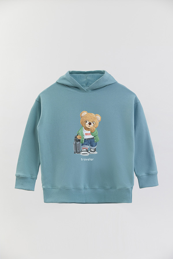 HOODIE RUSTICO KIDS TEDDY TRAVELER