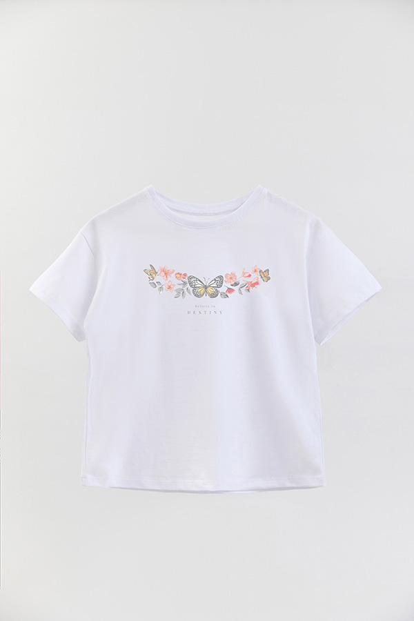REMERA GIRL OVER DESTINY