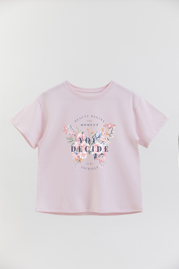 REMERA GIRL OVER YOU DECIDE