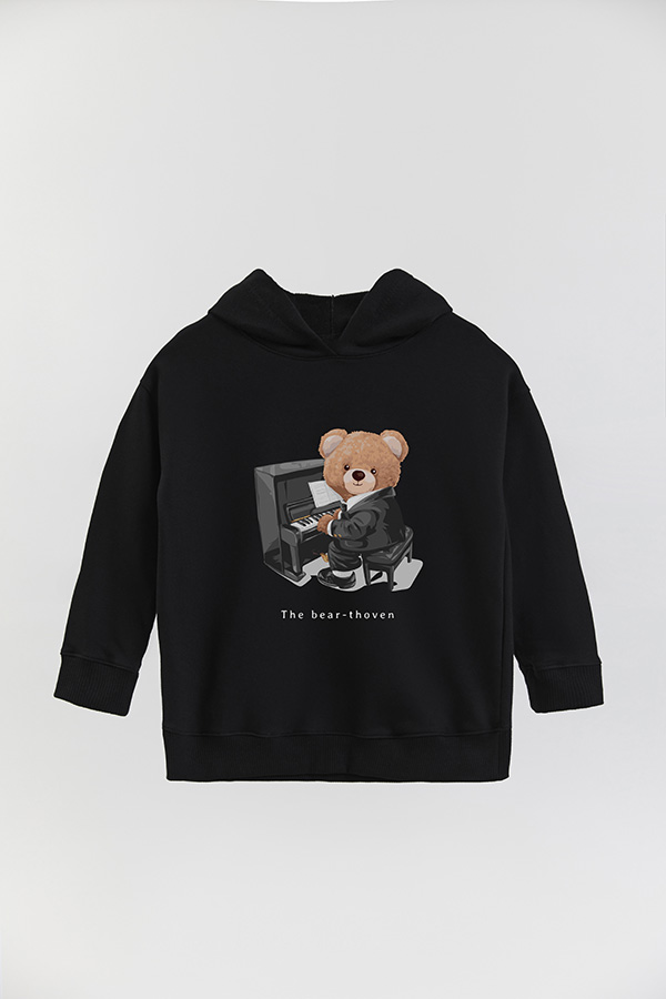 HOODIE RUSTICO KIDS TEDDY PIANO