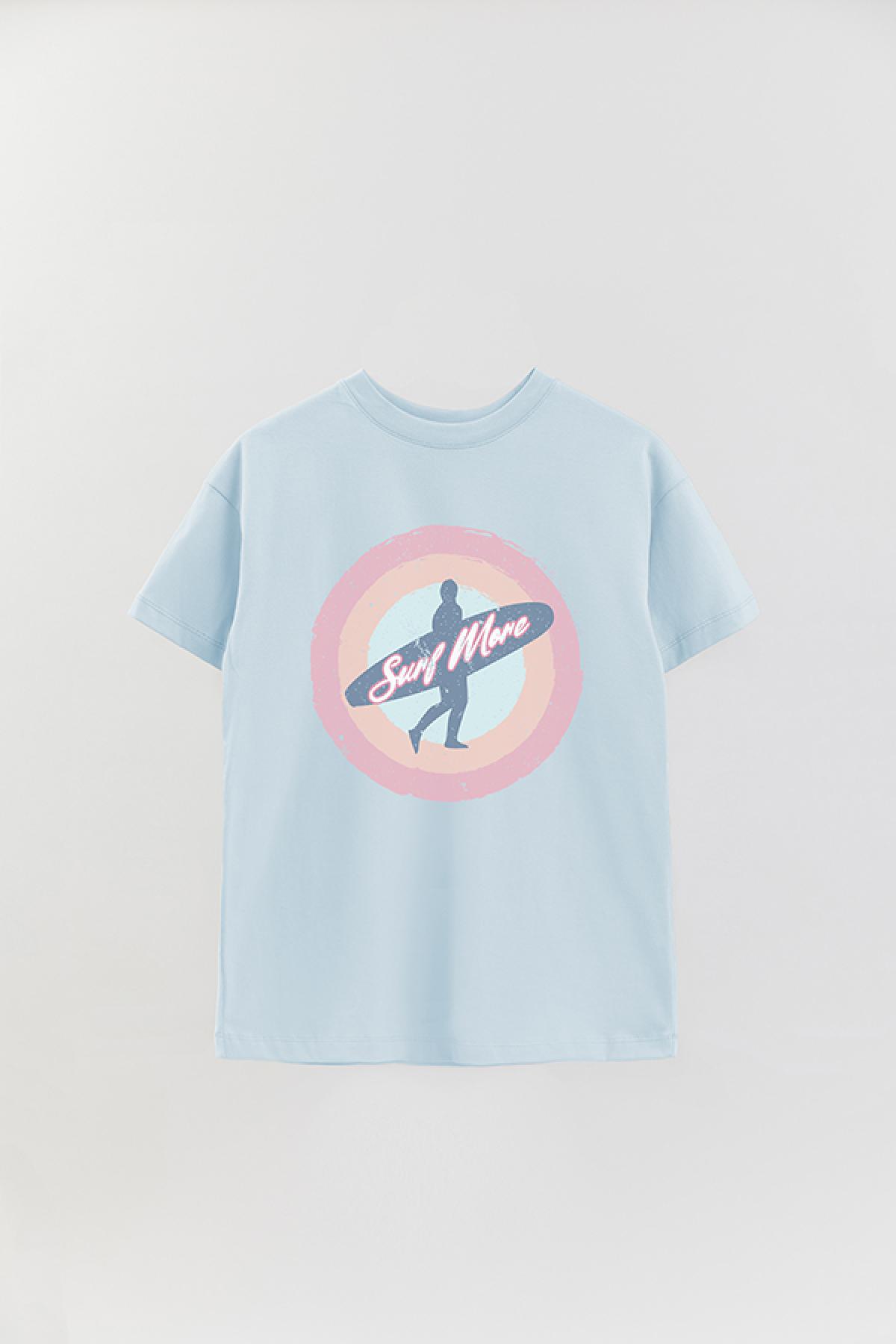 REMERA OVER ESTAMPADA MRSURF MORE