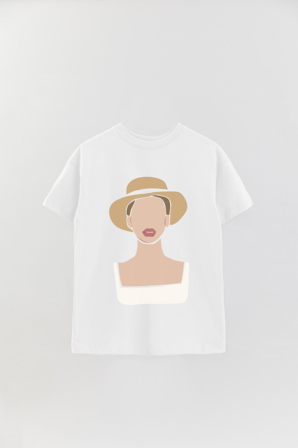 REMERA OVER ESTAMPADA W TRENDY FASHION 21
