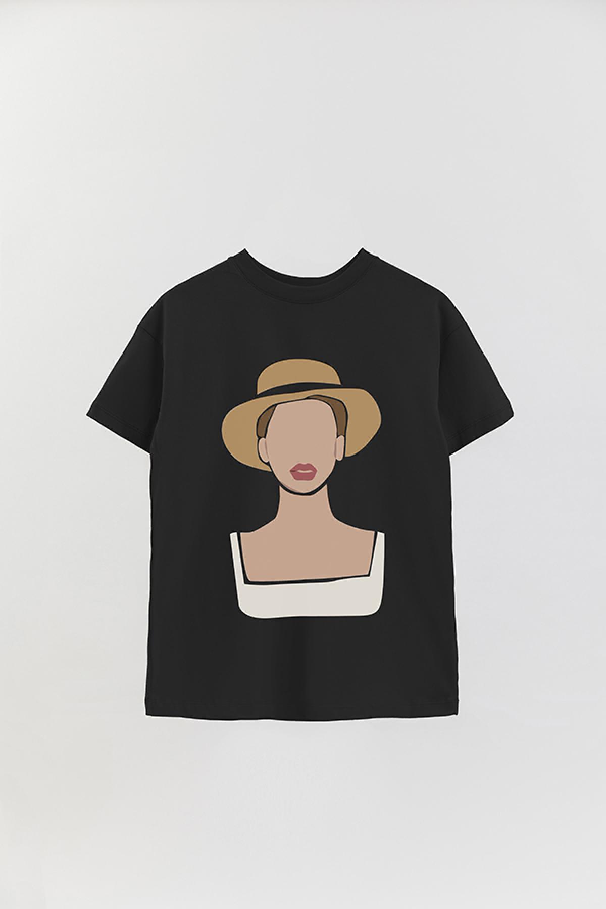REMERA OVER ESTAMPADA W TRENDY FASHION 21