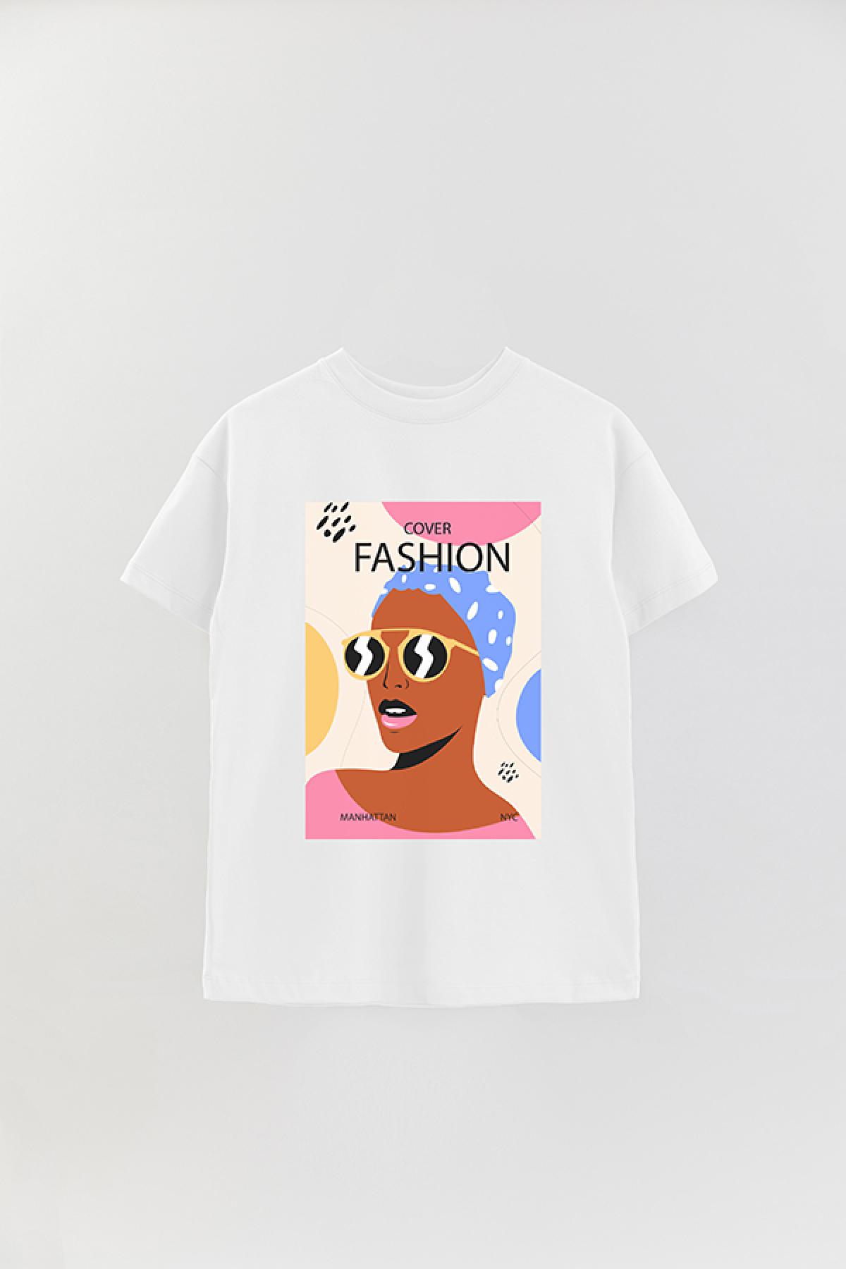 REMERA OVER ESTAMPADA W TRENDY FASHION 5