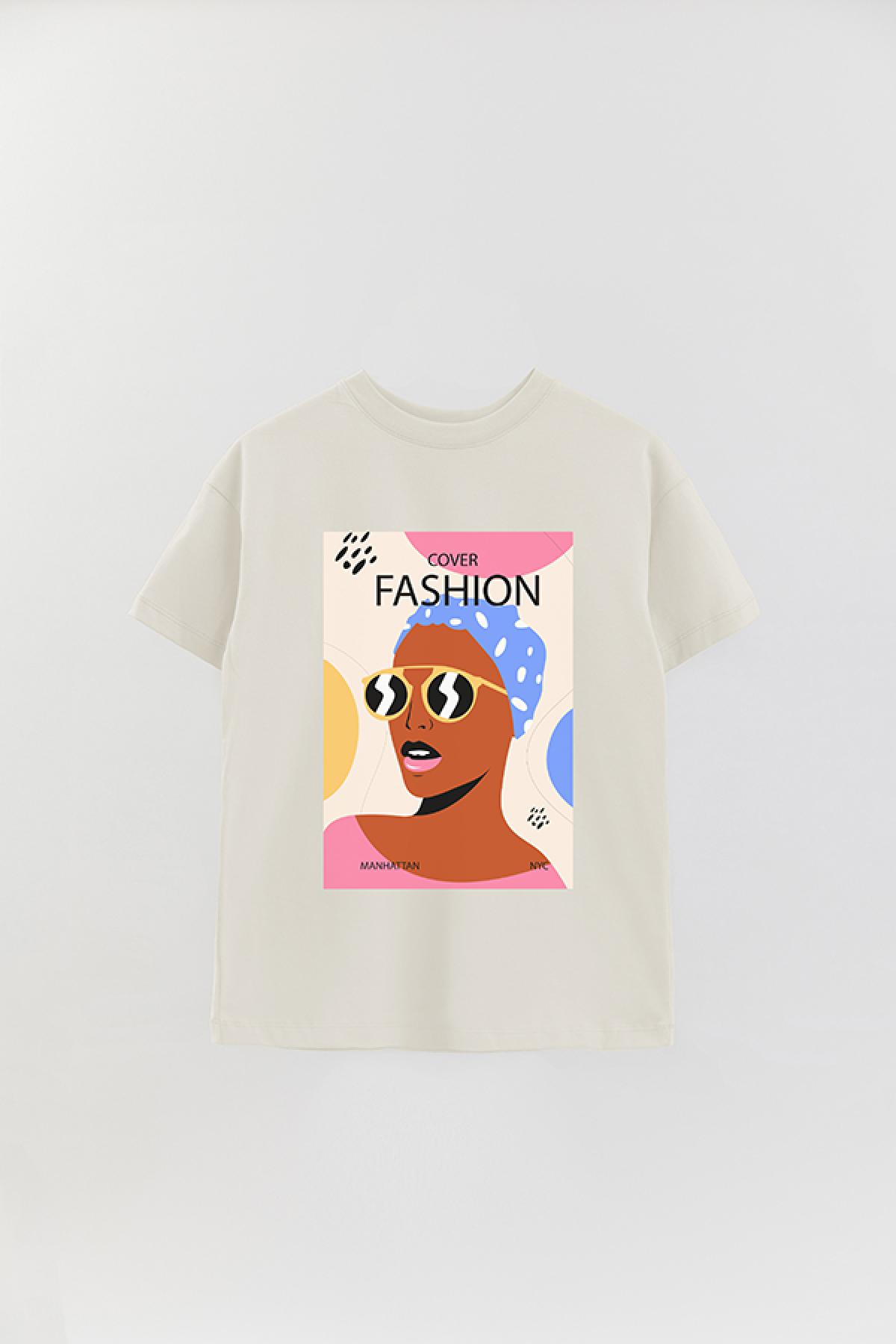REMERA OVER ESTAMPADA W TRENDY FASHION 5