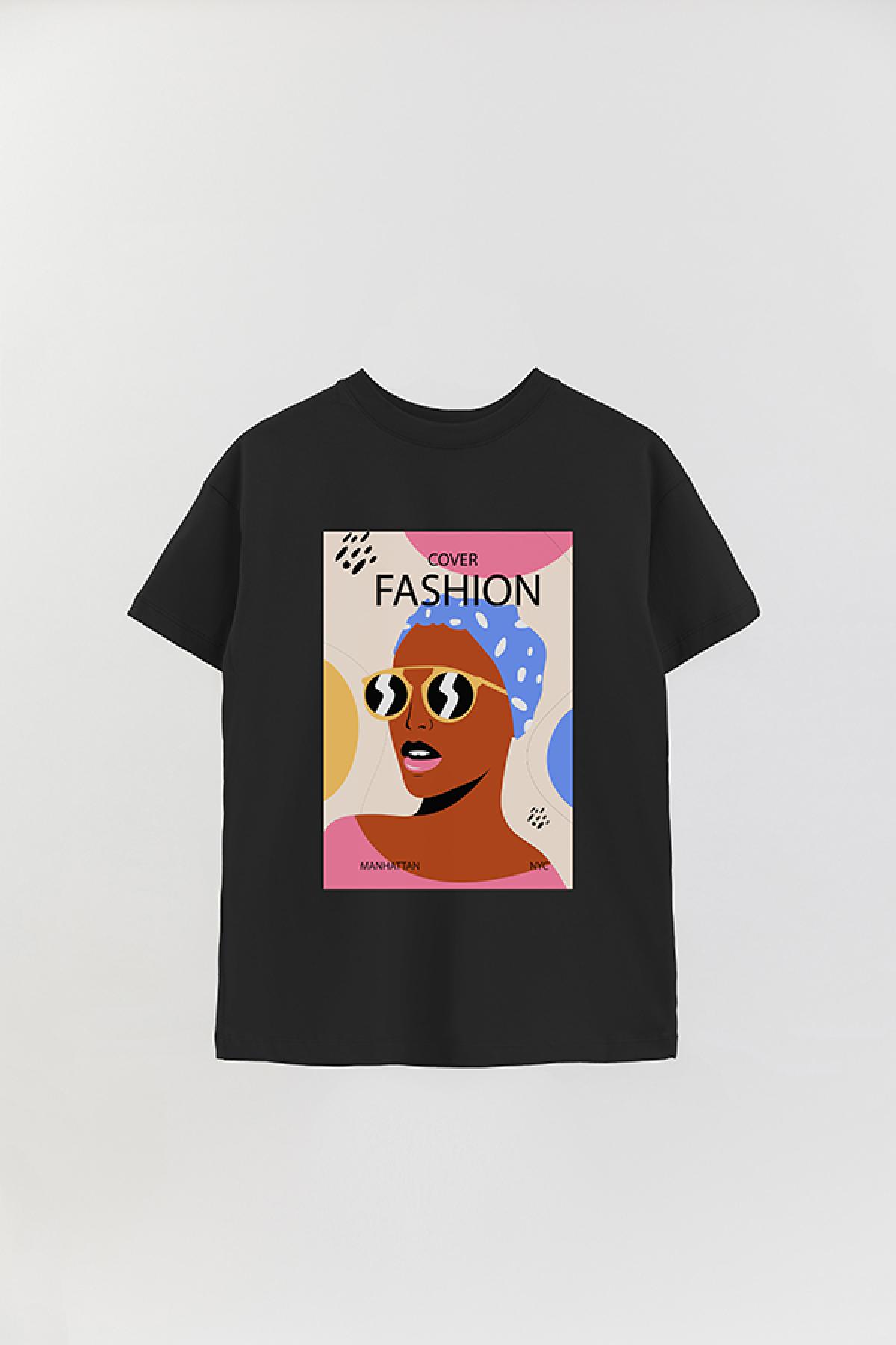 REMERA OVER ESTAMPADA W TRENDY FASHION 5