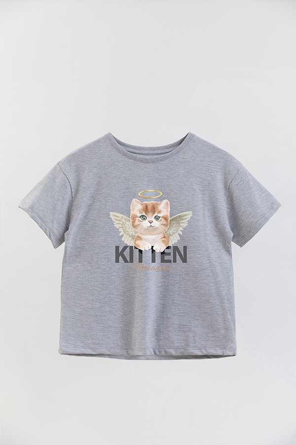REMERA GIRL OVER KITTY DREAMS PARADISE