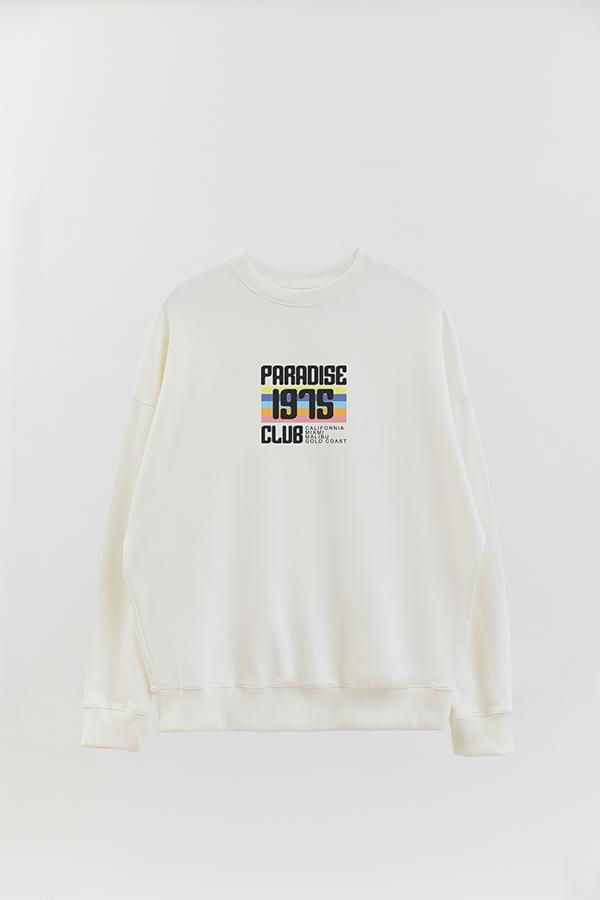 BUZO CREWNECK ESTAMPADO STREET MOOD PARADISE 1975