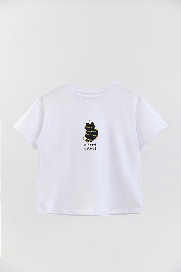 REMERA GIRL OVER JINGLE CAT 24