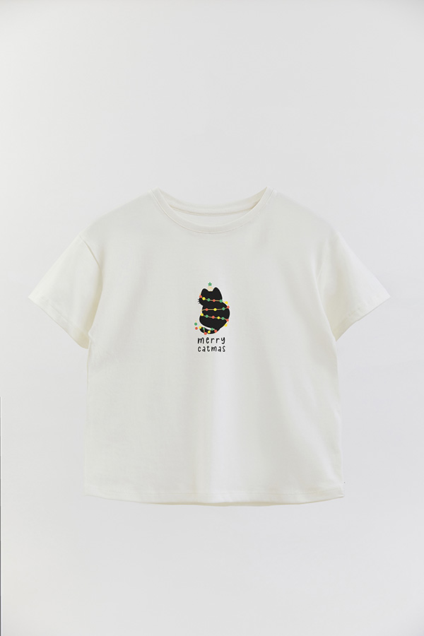 REMERA GIRL OVER JINGLE CAT 24