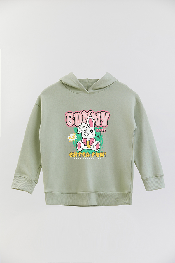 HOODIE RUSTICO GIRL URBAN BUNNY