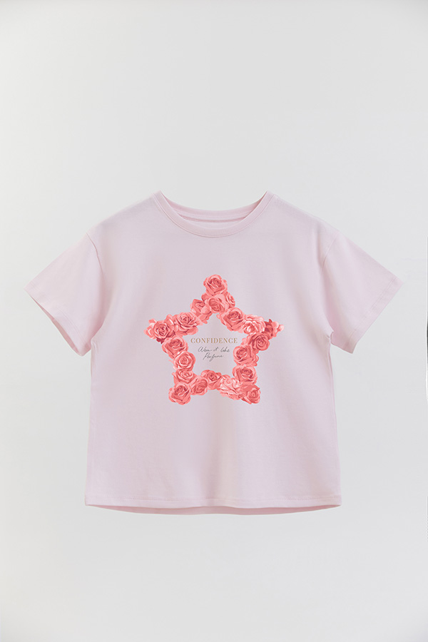 REMERA GIRL OVER STAR CONFIDENCE
