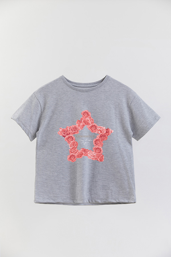 REMERA GIRL OVER STAR CONFIDENCE