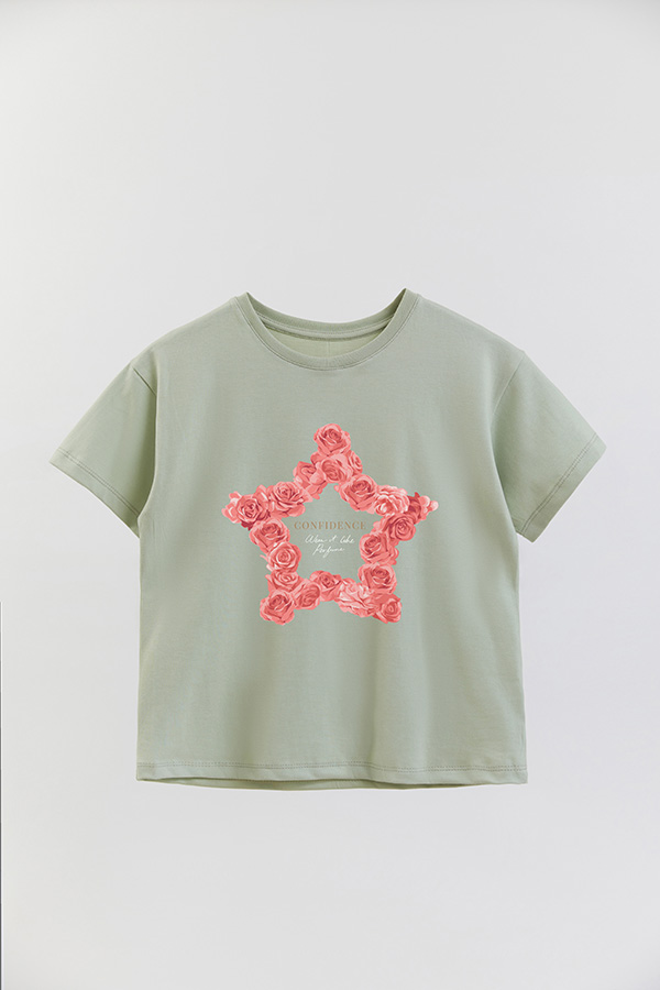 REMERA GIRL OVER STAR CONFIDENCE