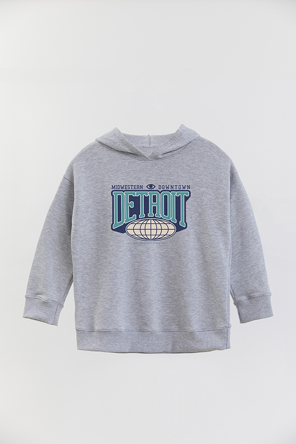HOODIE RUSTICO BOY URBAN DETROIT
