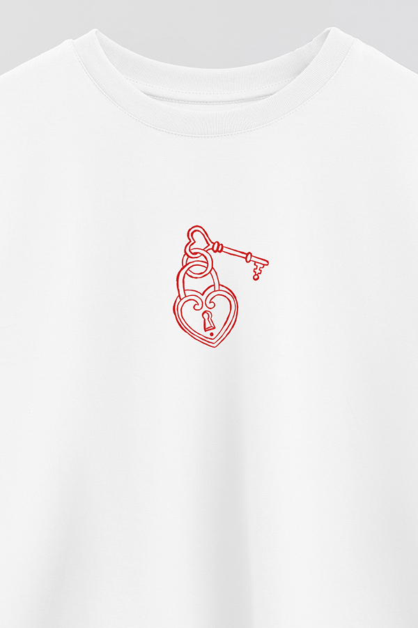 REMERA CROP ESTAMPADA FABULOUS VALENTINE KEY