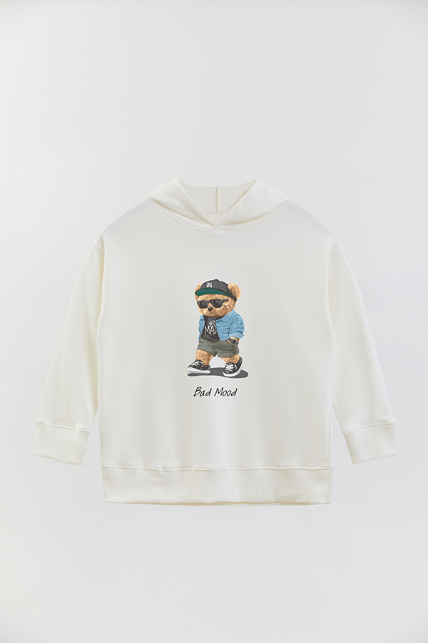 HOODIE RUSTICO KIDS TEDDY BAD MOOD