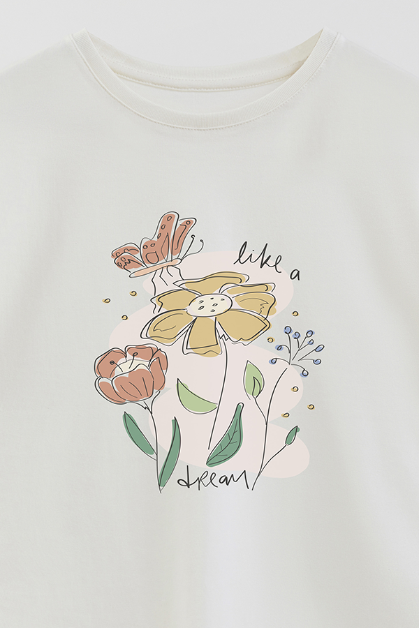 REMERA GIRL OVER LIKE A DREAM