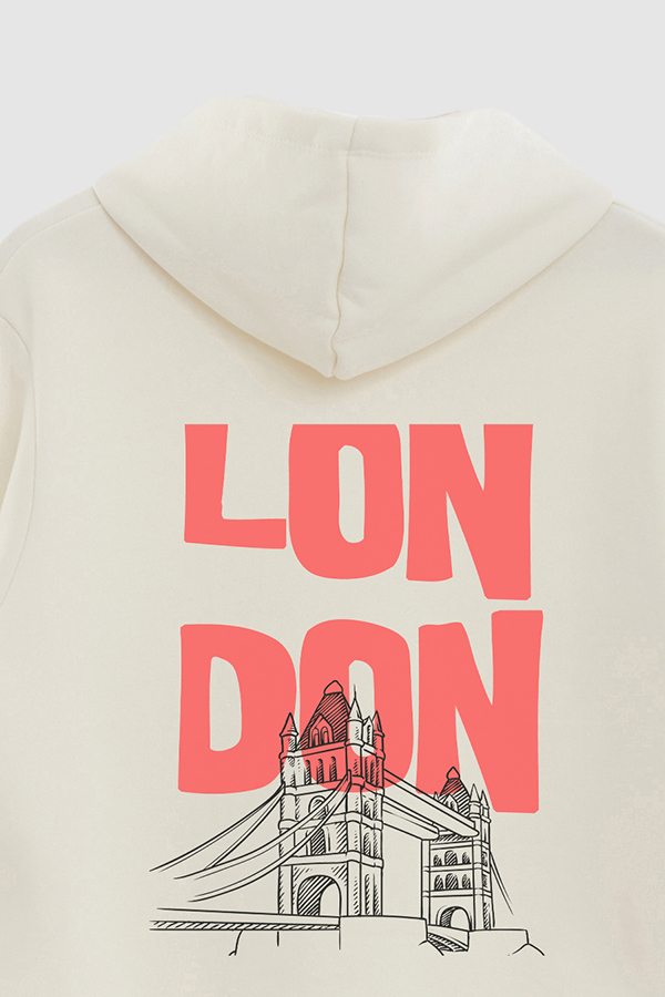 BUZO HOODIE ESTAMPADO WORLD LONDON BRIDGE