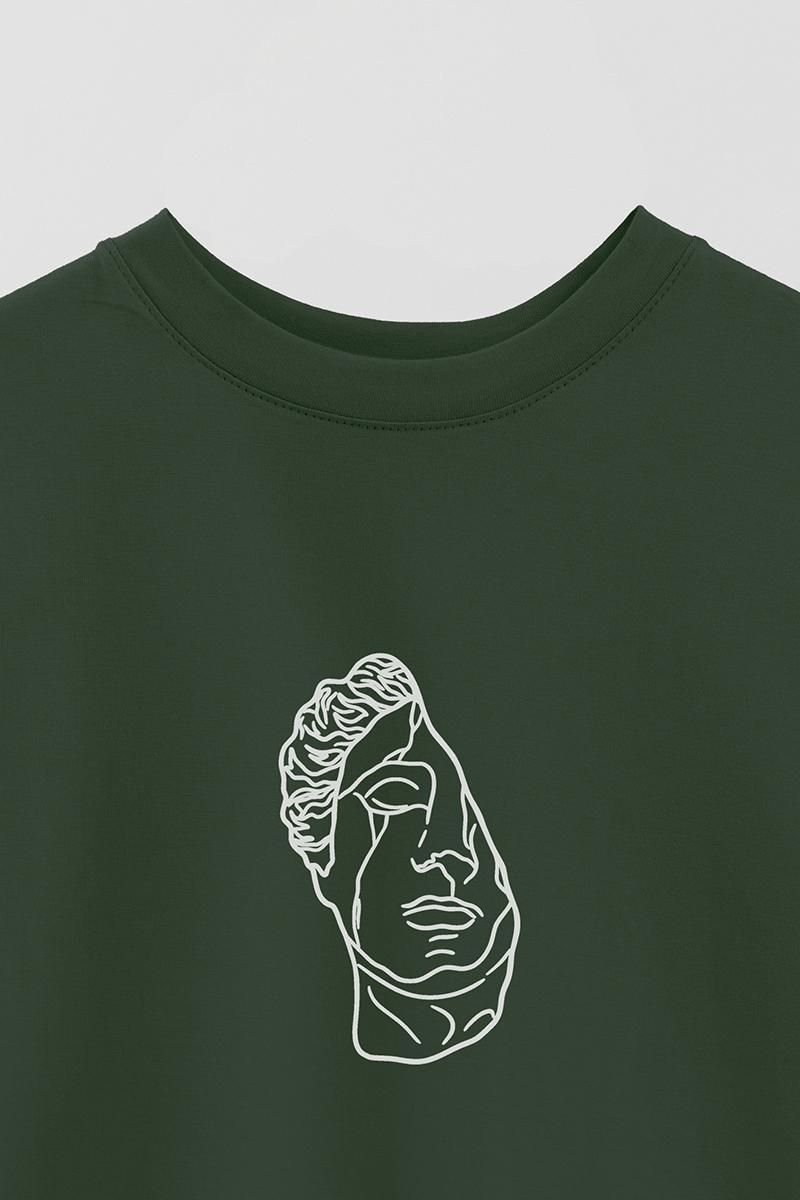 REMERA OVER ESTAMPADA UNISEX SCULPT