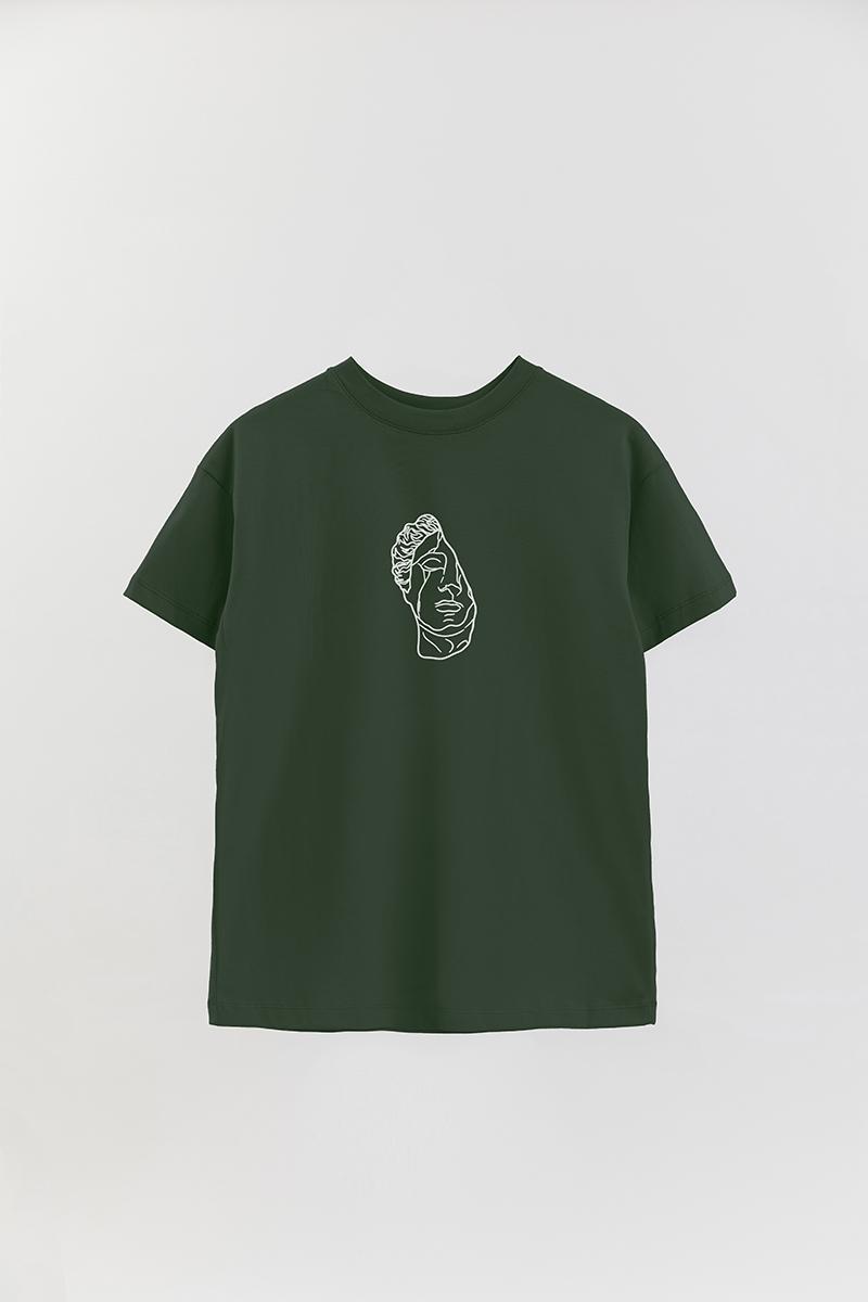 REMERA OVER ESTAMPADA UNISEX SCULPT