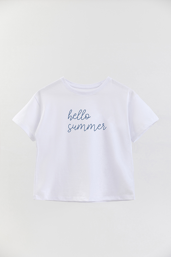 REMERA BOY OVER BEACH HELLO SUMMER