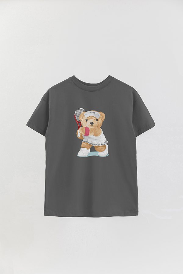 REMERA OVER ESTAMPADA UNISEX TEDDY ARENA