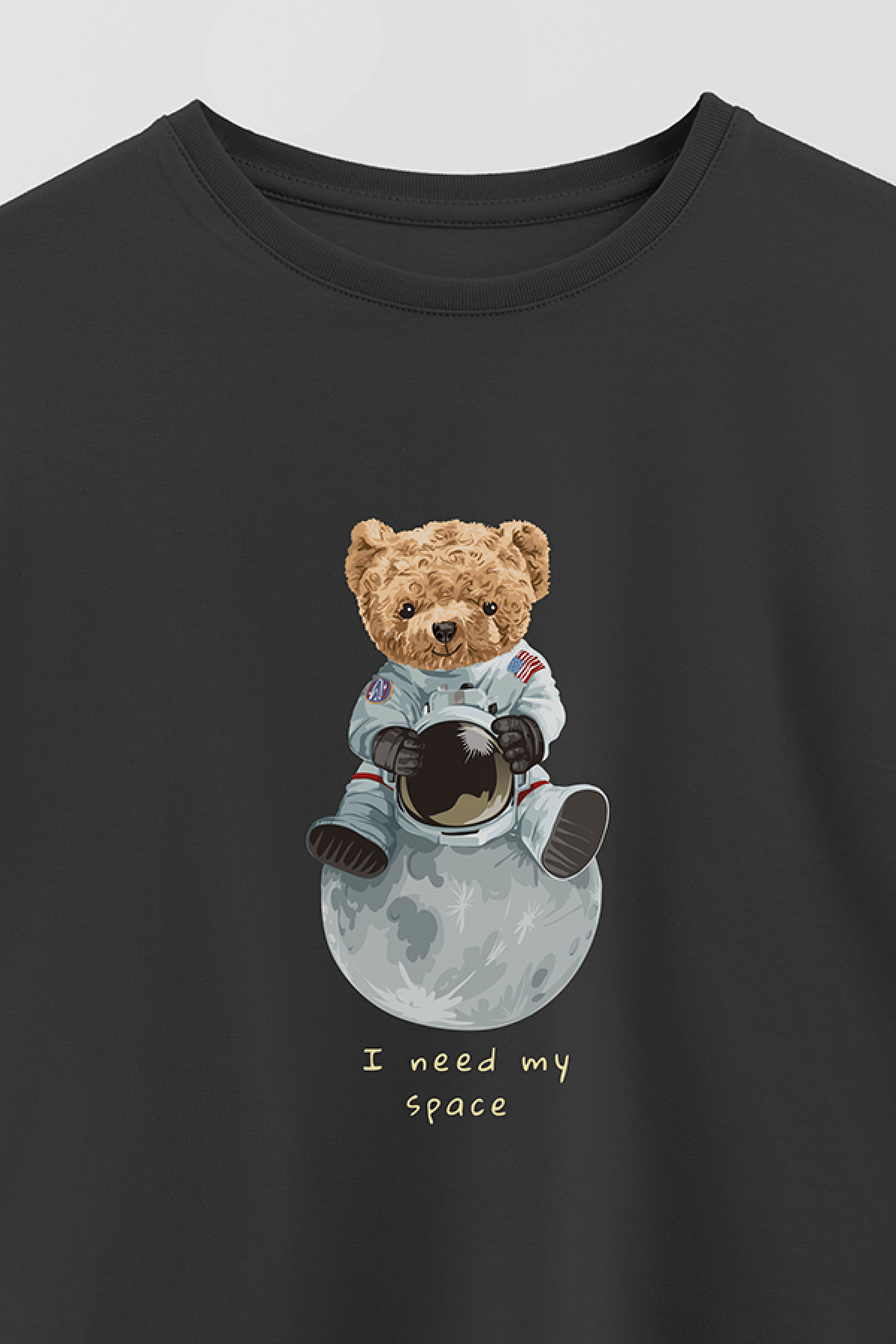 REMERA BOY OVER TEDDY SPACE