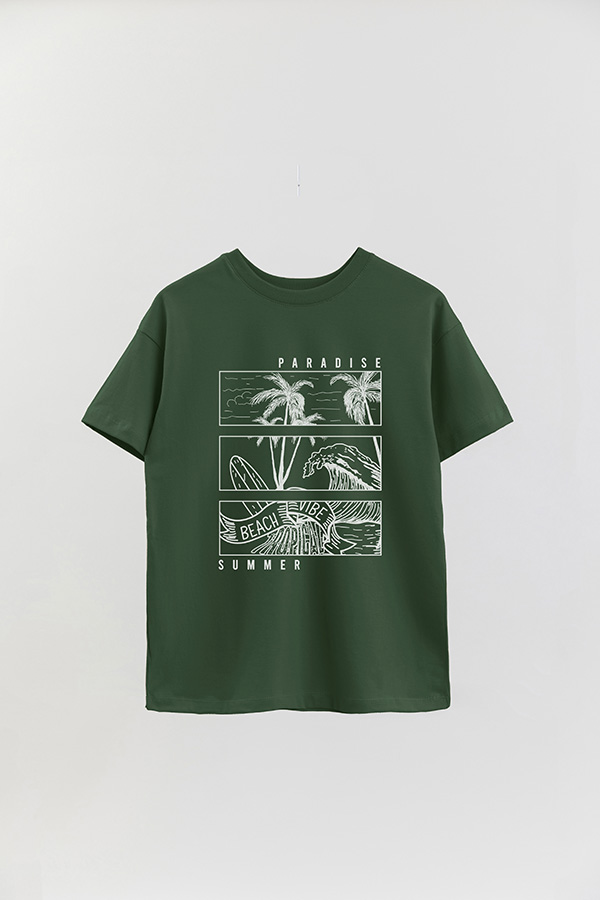 REMERA OVER ESTAMPADA PARADISE 2