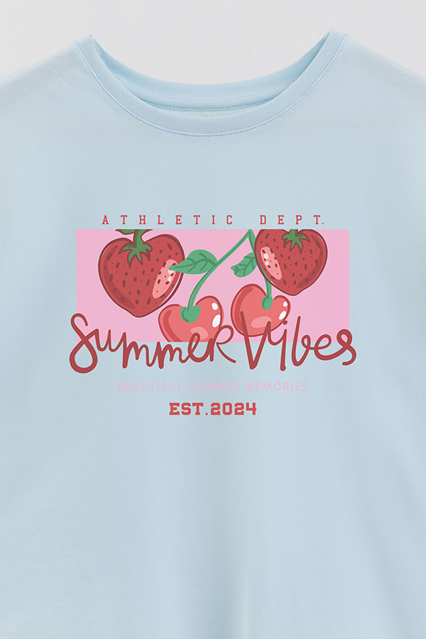 REMERA GIRL OVER SUMMER VIBES
