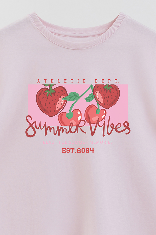 REMERA GIRL OVER SUMMER VIBES