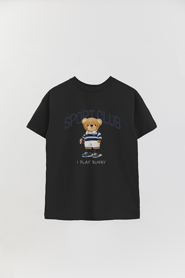 REMERA OVER ESTAMPADA UNISEX TEDDY SPOR CLUB