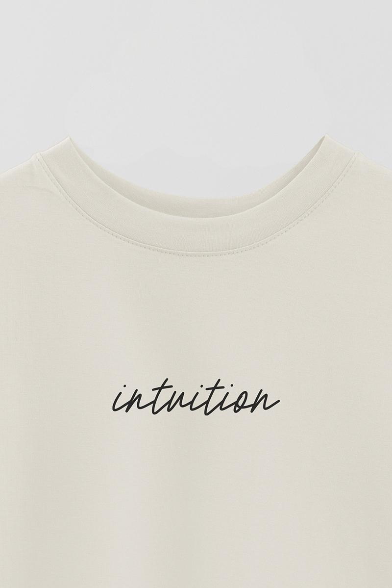 REMERA OVER ESTAMPADA UNISEX INTUITON
