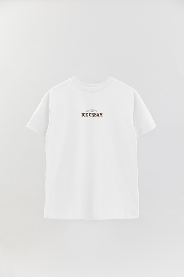 REMERA OVER FB ESTAMPADA KEEP IT COOL