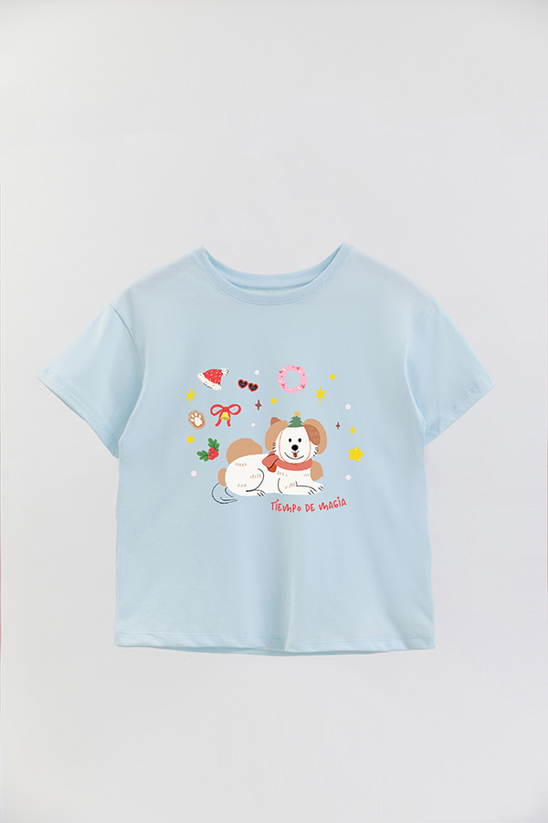 REMERA GIRL OVER DG TIEMPO DE MAGIA