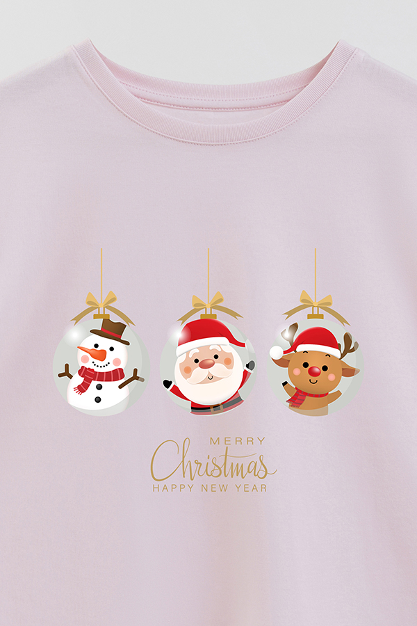 REMERA GIRL OVER JINGLE 45