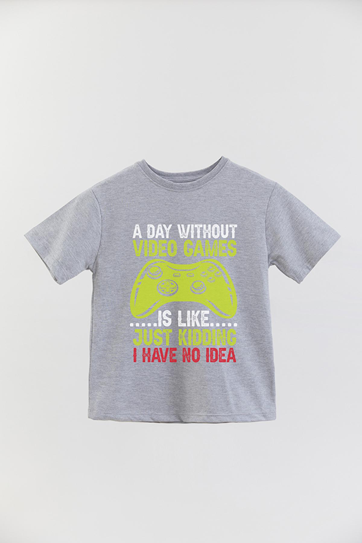 REMERA BASIC BOY GM A DAY WITHOUT VIDEO GAMES