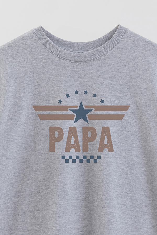 REMERA OVER ESTAMPADA DDP TOP GUN DAD