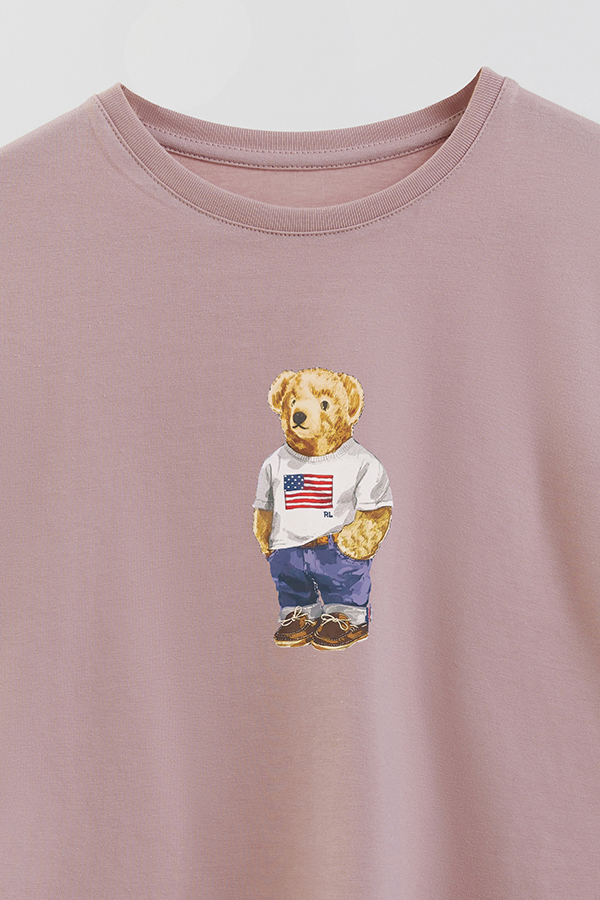 REMERA GB OVERSIZE BEAR USA T-SHIRT
