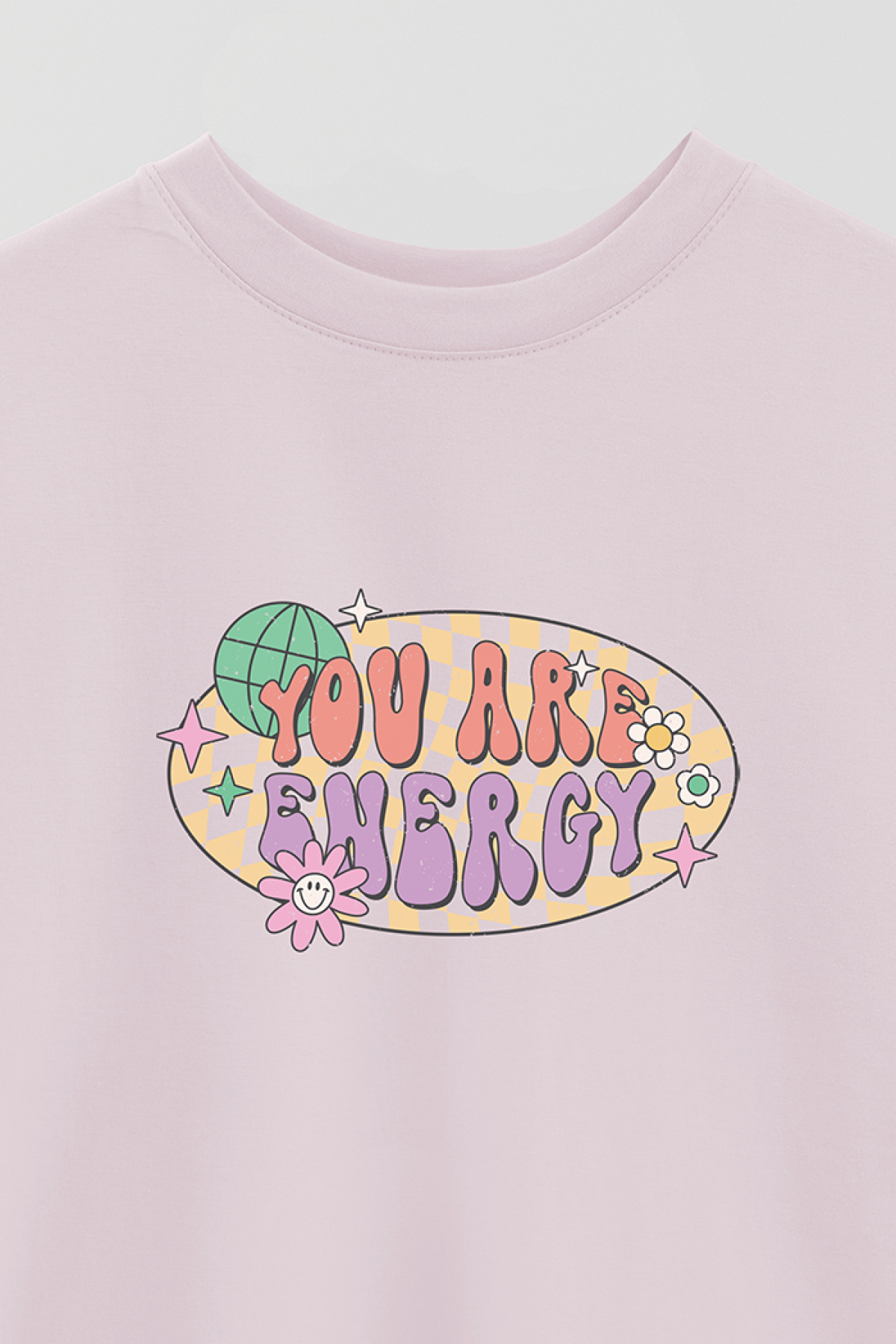 REMERA OVER ESTAMPADA RT2 YOU ARE ENERGY
