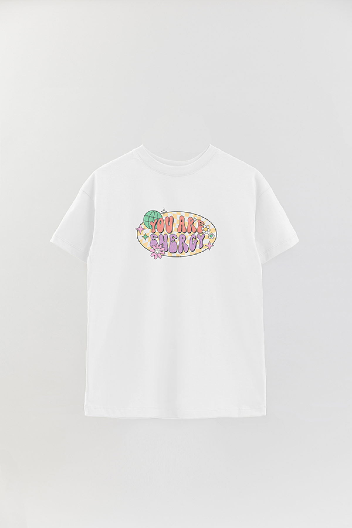 REMERA OVER ESTAMPADA RT2 YOU ARE ENERGY