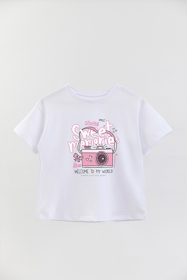 REMERA GIRL OVER SWEET MEMORIES
