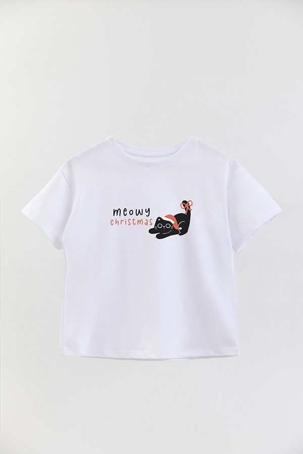 REMERA GIRL OVER JINGLE CAT 19