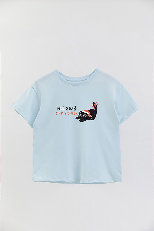REMERA GIRL OVER JINGLE CAT 19