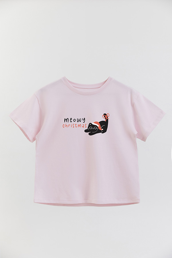 REMERA GIRL OVER JINGLE CAT 19