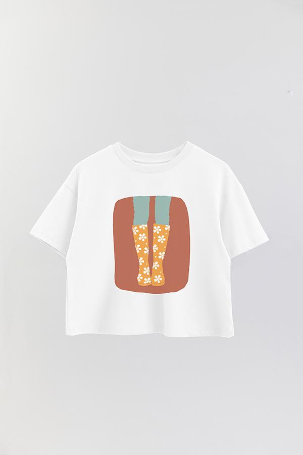 REMERA CROP ESTAMPADA ART 31