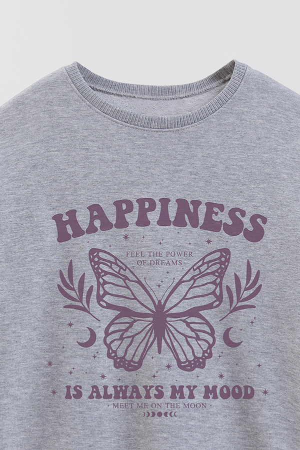 BUZO CREWNECK RUSTICO GIRL CUTE GIRLY MY MOOD