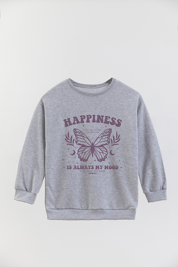 BUZO CREWNECK RUSTICO GIRL CUTE GIRLY MY MOOD