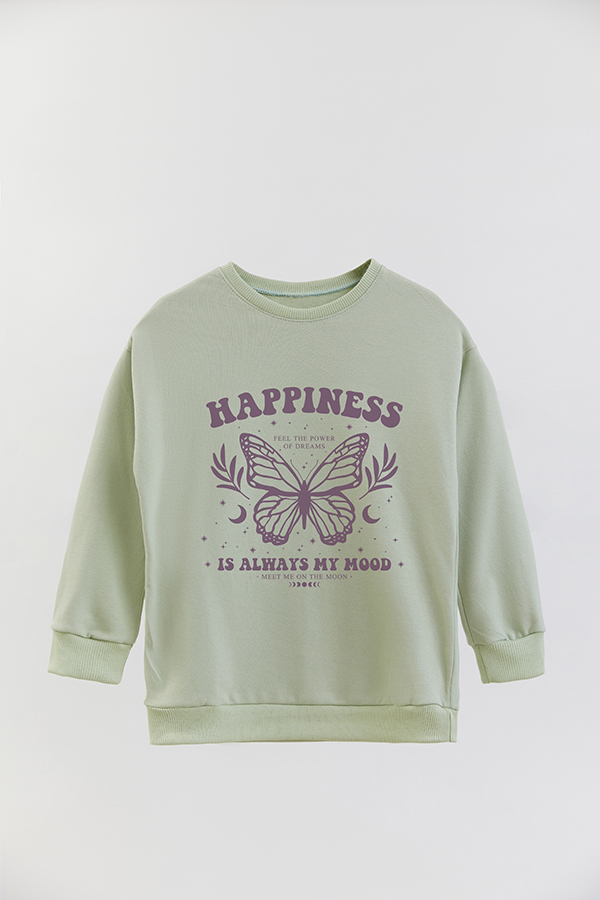 BUZO CREWNECK RUSTICO GIRL CUTE GIRLY MY MOOD