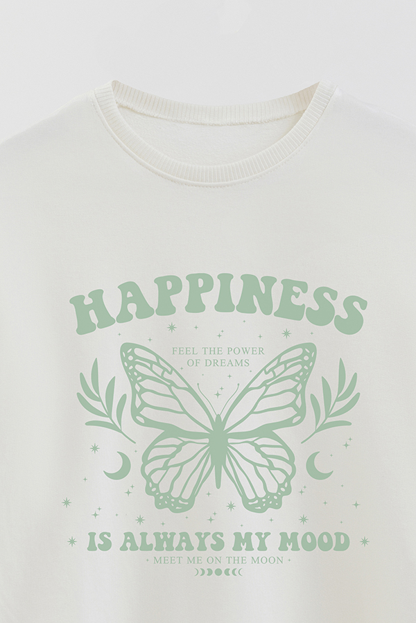 BUZO CREWNECK RUSTICO GIRL CUTE GIRLY MY MOOD